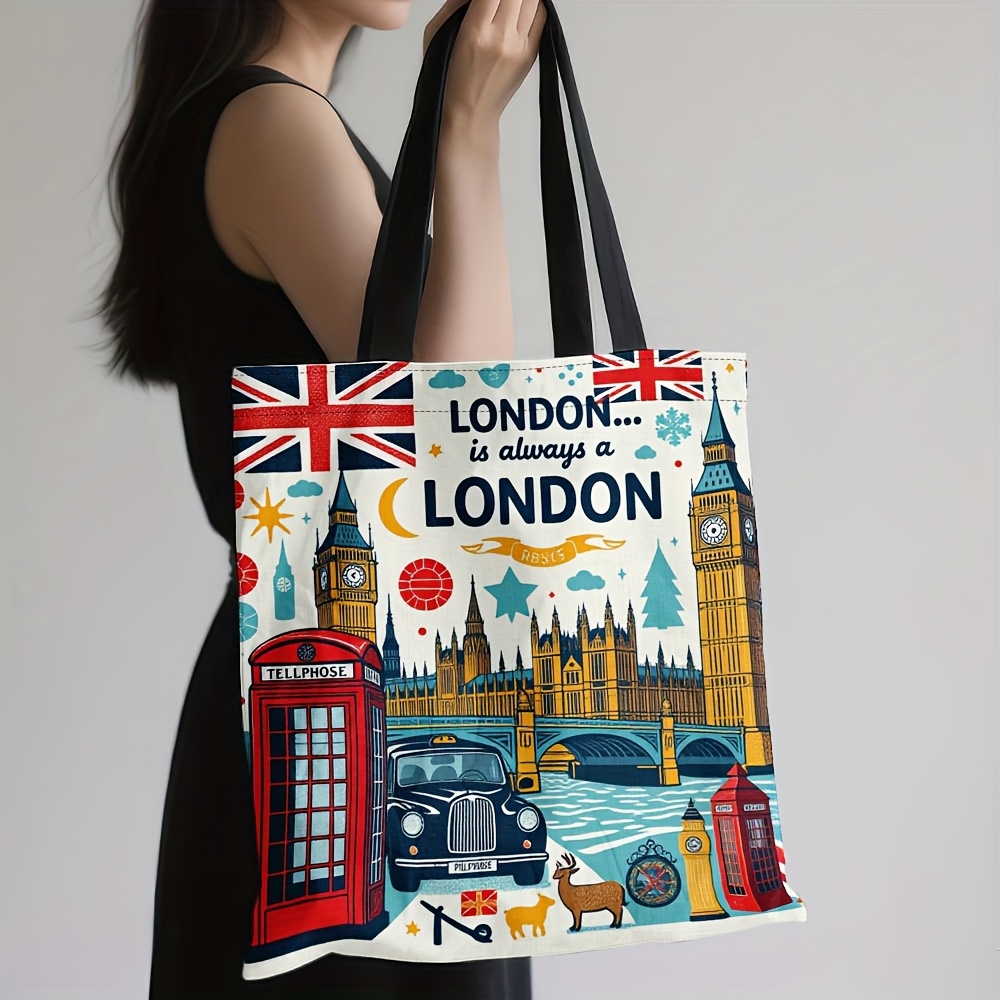 Women'S Reebok Bags - Reusable Grocery Tote Bag Women London-Themed