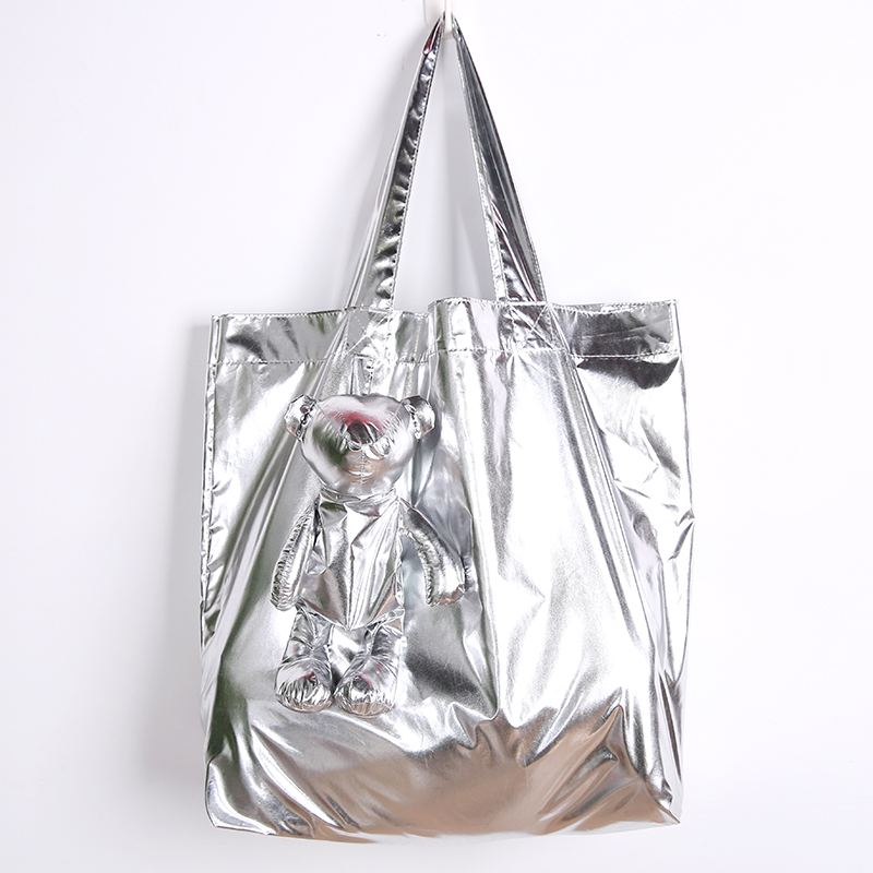 Women'S Reebok Bags - ECO Silver Coated Bear Cotton Filling