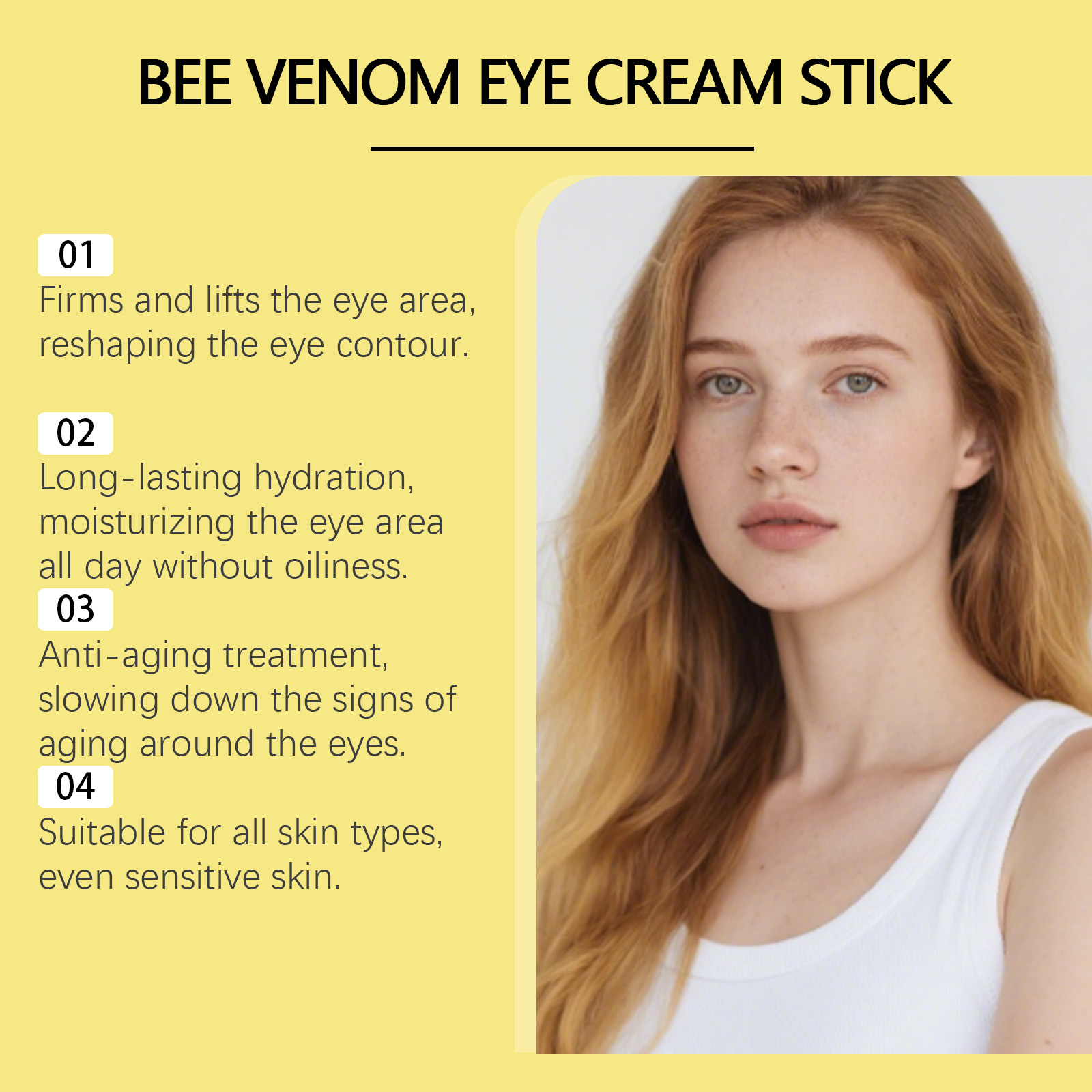 Bee Venom Firming Eye Cream St - огляд і ціна Women Bags Under Eyes