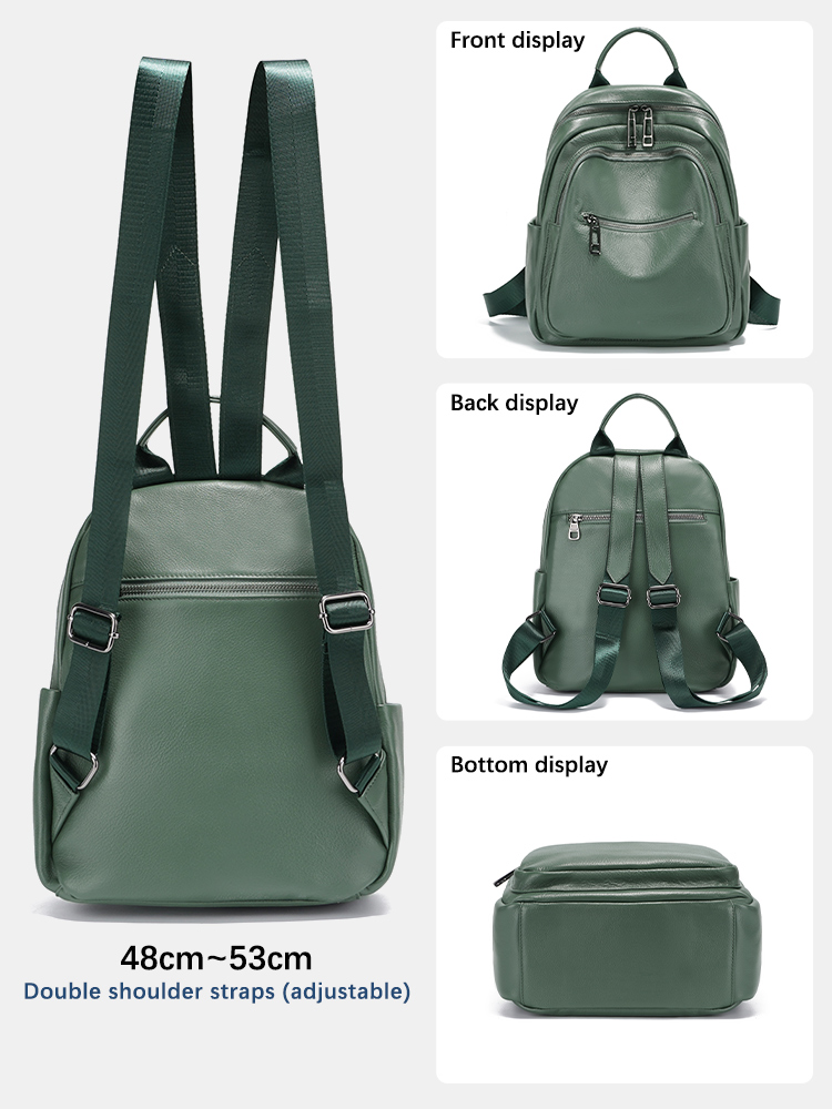 Zency Green Genuine Leather Ba - огляд і ціна Women Bags Green