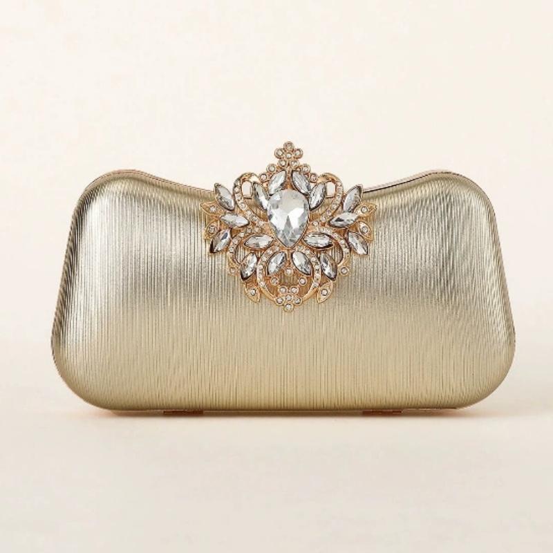 Dark Green Velvet Clutch Bag L - огляд і ціна Women Bags Green