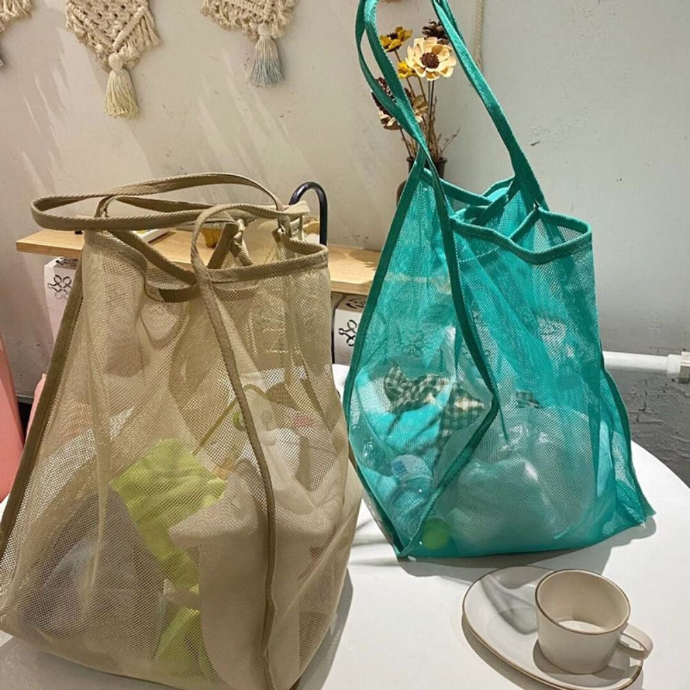 Mesh Beach Bag Lightweight, Br - огляд і ціна Women Bags Casual