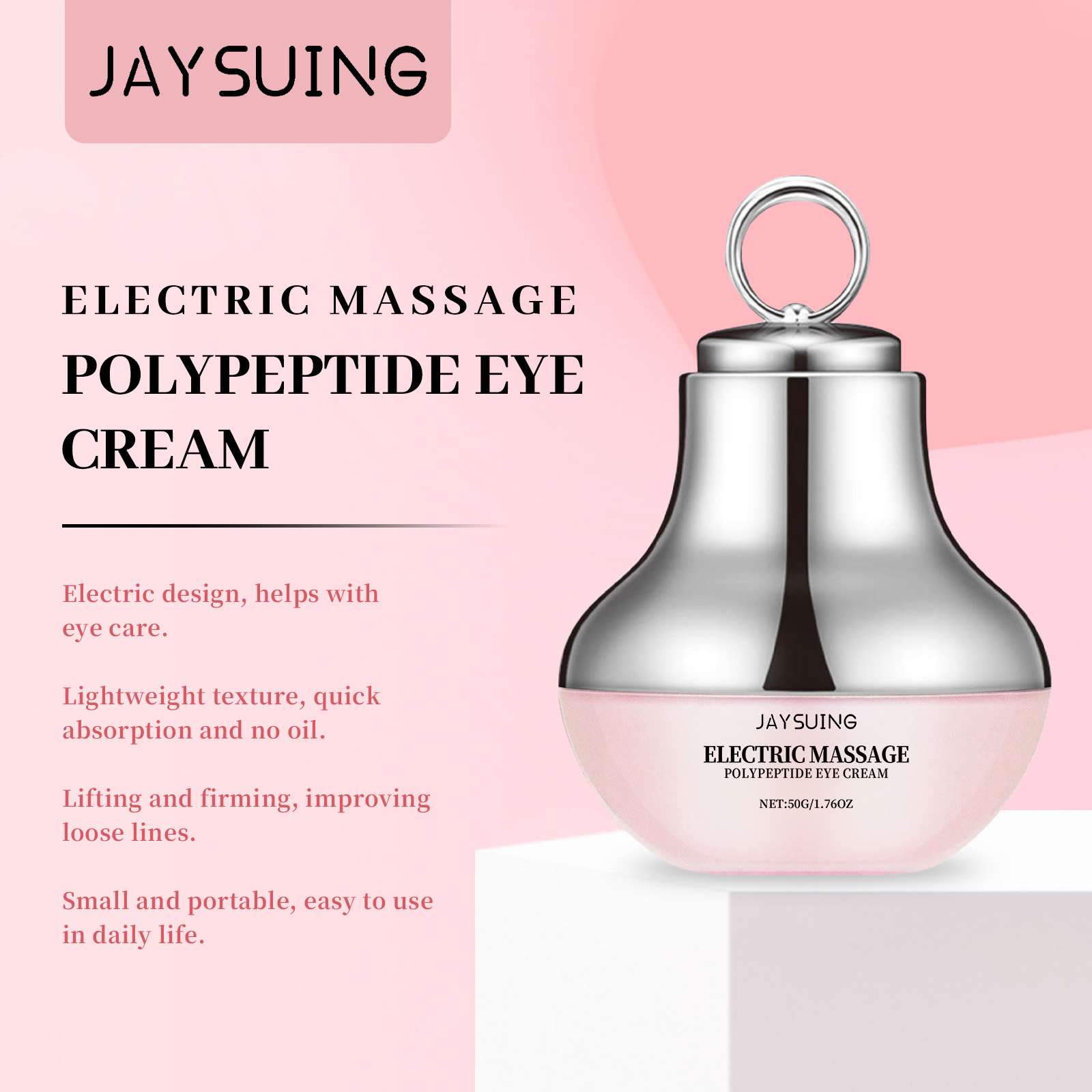Electric Massage Eye Cream Fir - огляд і ціна Women Bags Under Eyes
