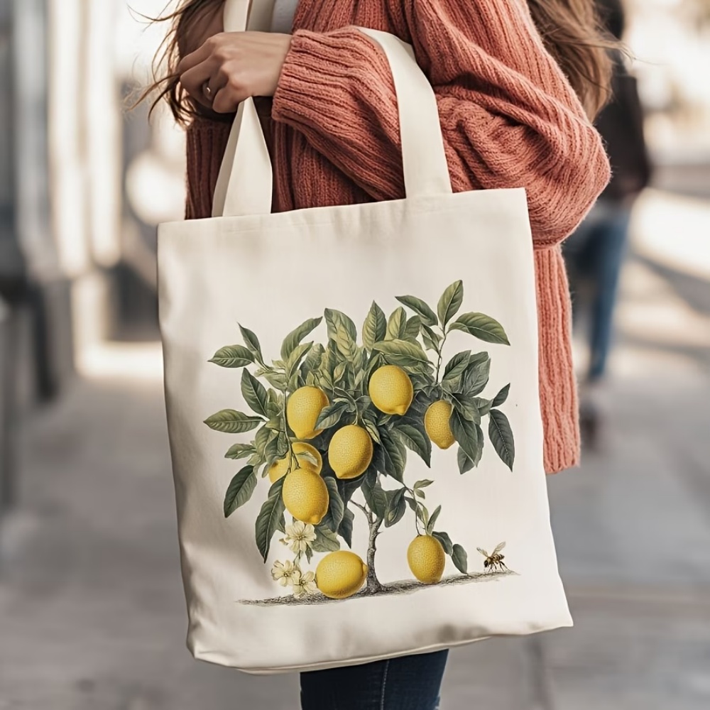 1 Lemon Tree Pattern Tote Bag, - огляд і ціна Women'S Reebok Bags