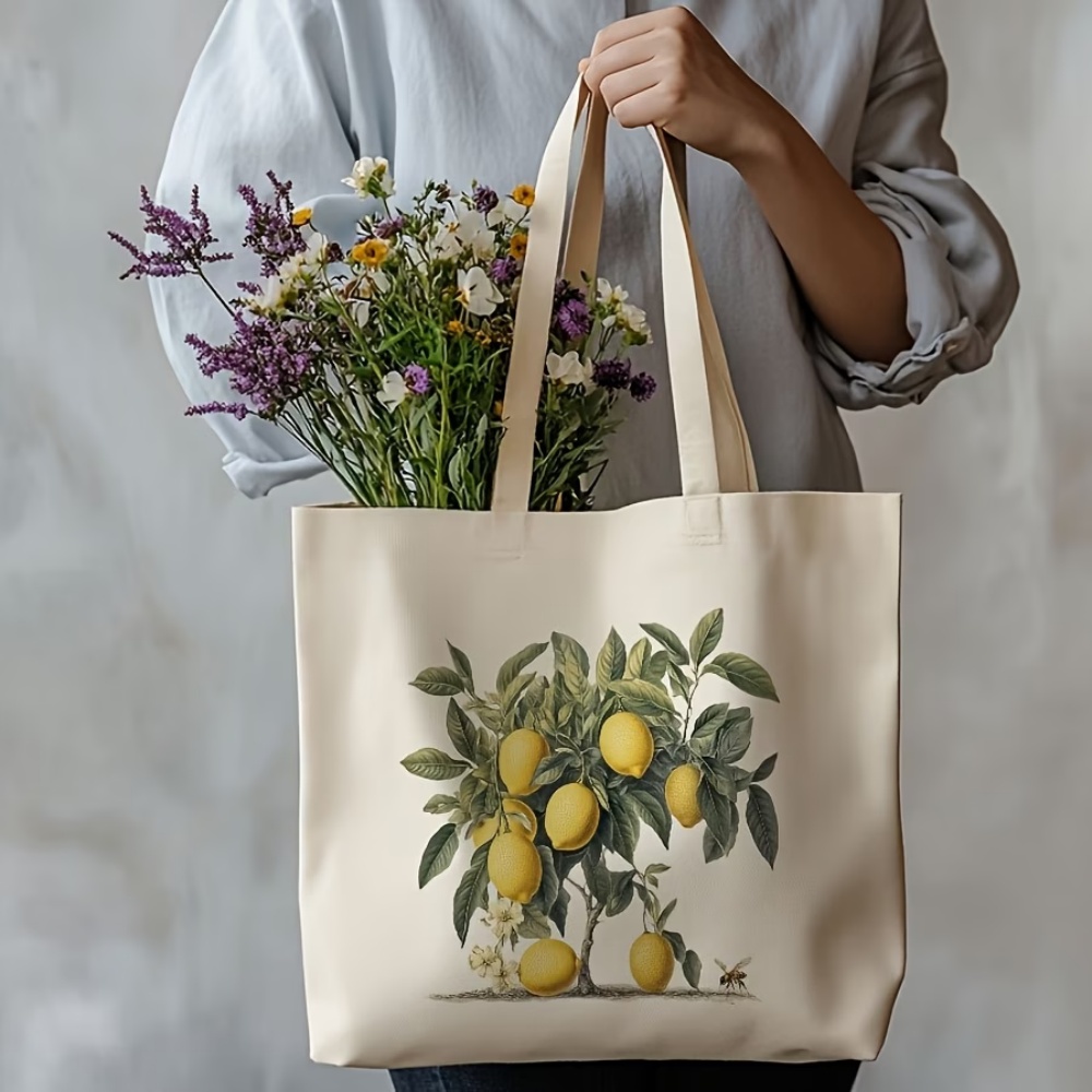1 Lemon Tree Pattern Tote Bag, - огляд і ціна Women'S Reebok Bags
