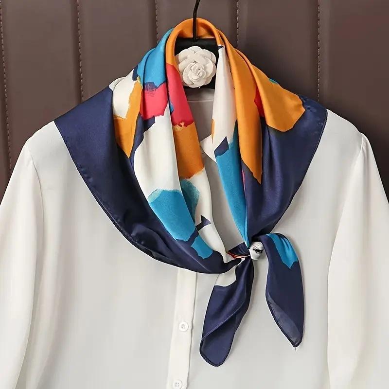 70*70cm Green Brown Scarf Wome - огляд і ціна Women Bags Green