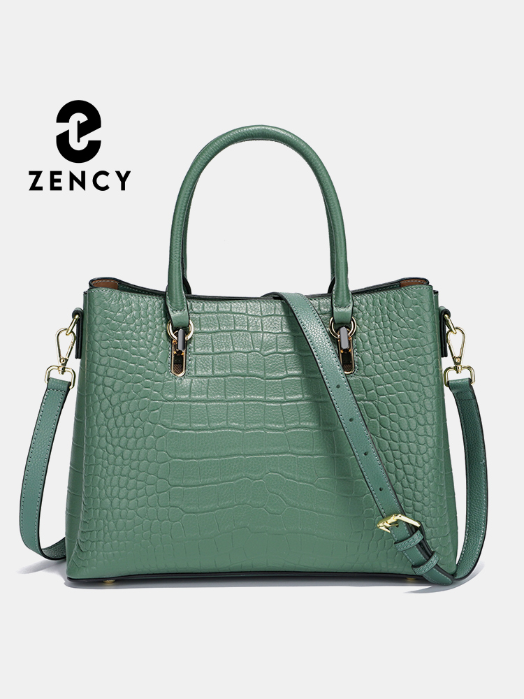 Zency Women's Genuine Leather  - огляд і ціна Women Bags Green