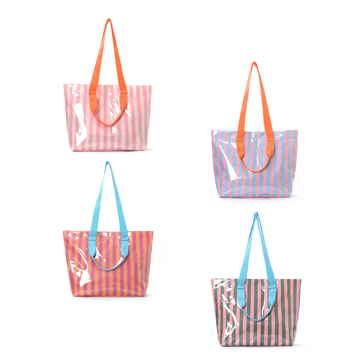 Colorful Striped Tote Bag for  - огляд і ціна Women'S Reebok Bags
