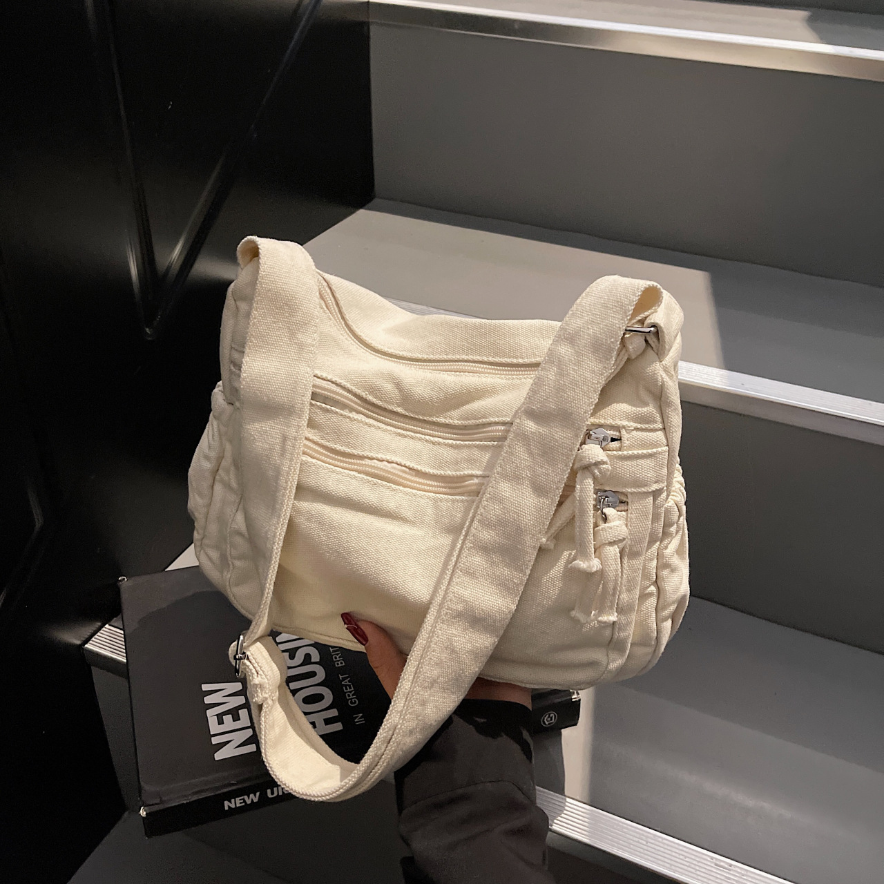 New Fashionable Simple Canvas  - огляд і ціна Women Bags Zadig