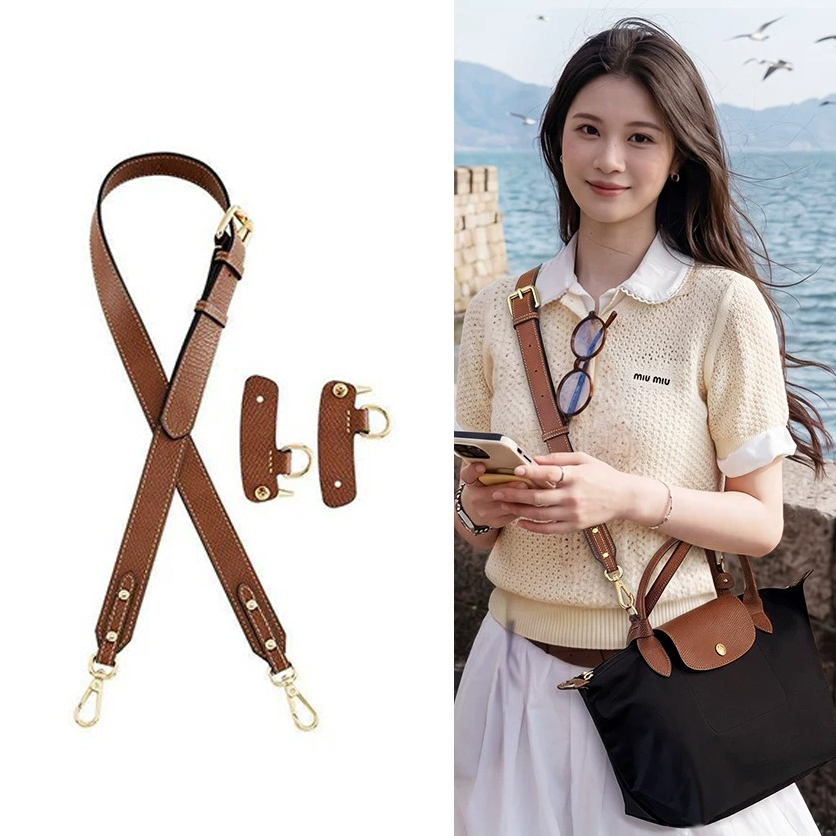 Leather Bag Shoulder Strap for - огляд і ціна Women'S Bags Longchamp