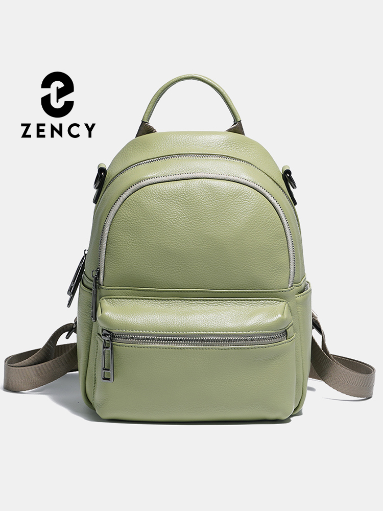 Zency Women Leather Backpack K - огляд і ціна Women Bags Green