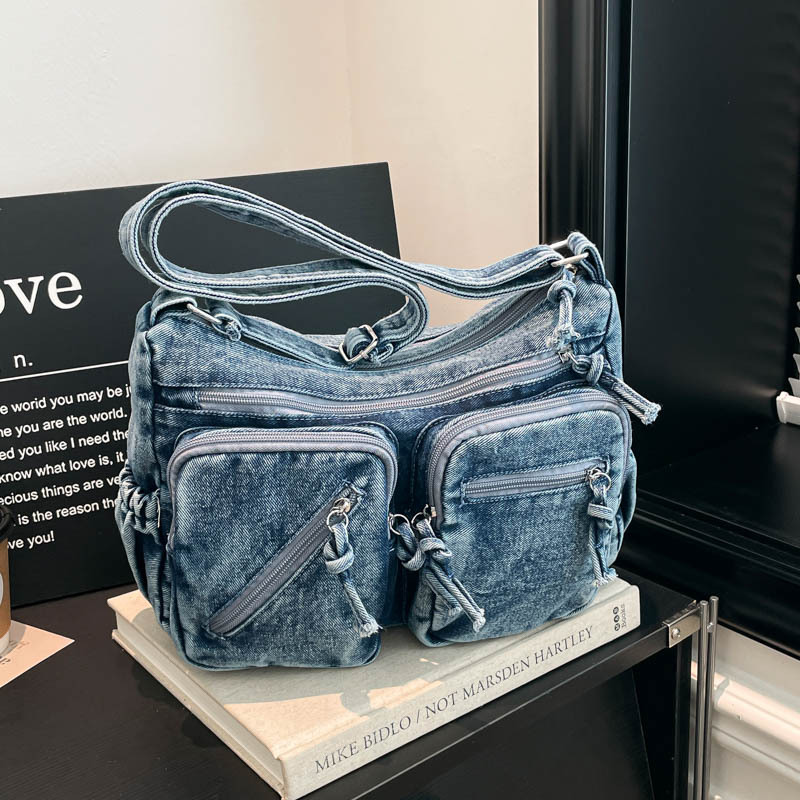 Fashion Denim Shoulder Bag New - огляд і ціна Women Bags Zadig
