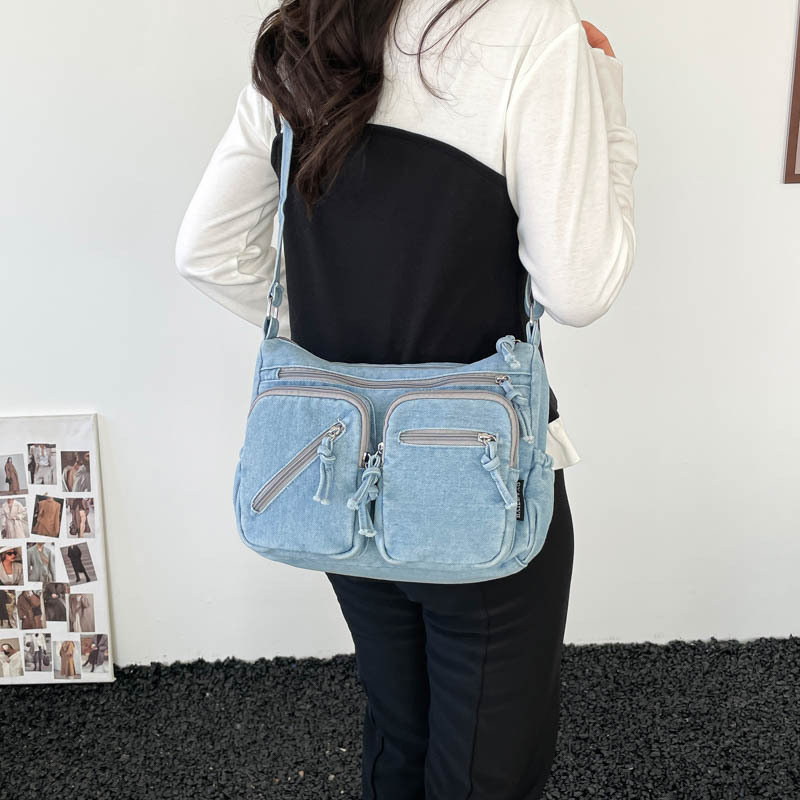 Fashion Denim Shoulder Bag New - огляд і ціна Women Bags Zadig