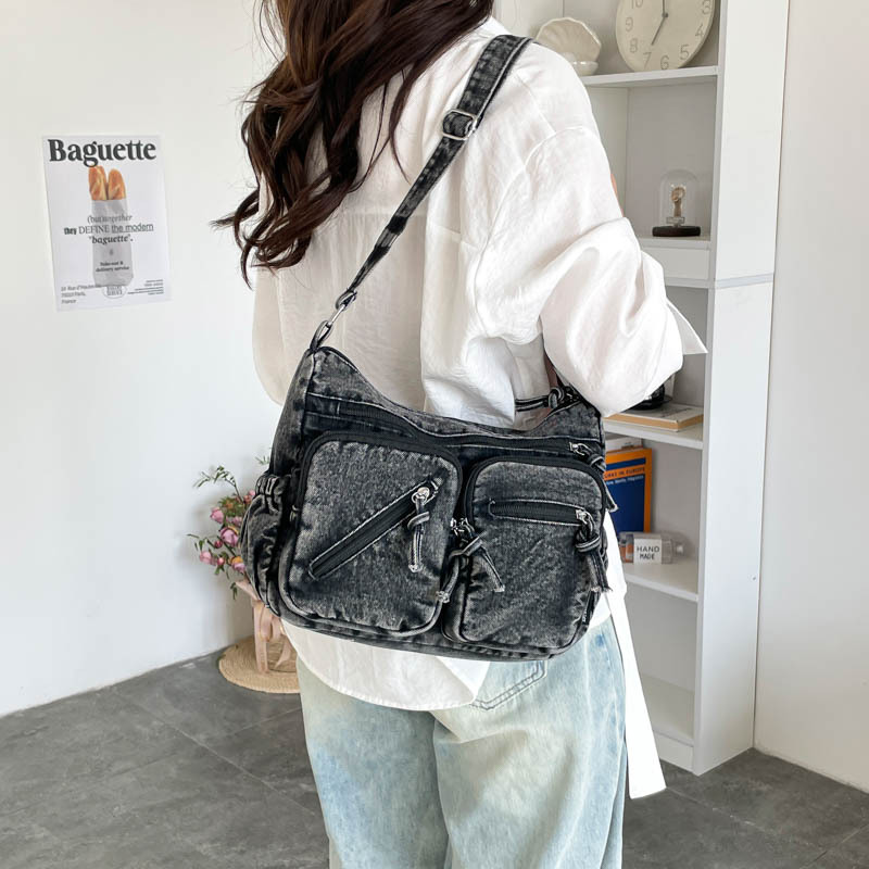 Fashion Denim Shoulder Bag New - огляд і ціна Women Bags Zadig