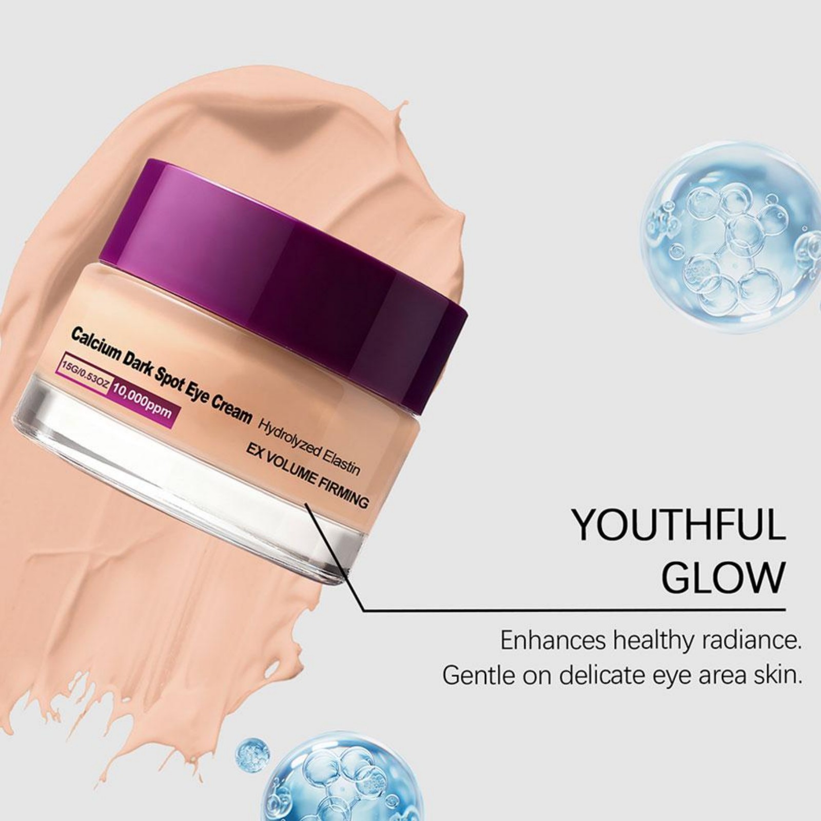 Calcium Eye Cream Dark Circle  - огляд і ціна Women Bags Under Eyes