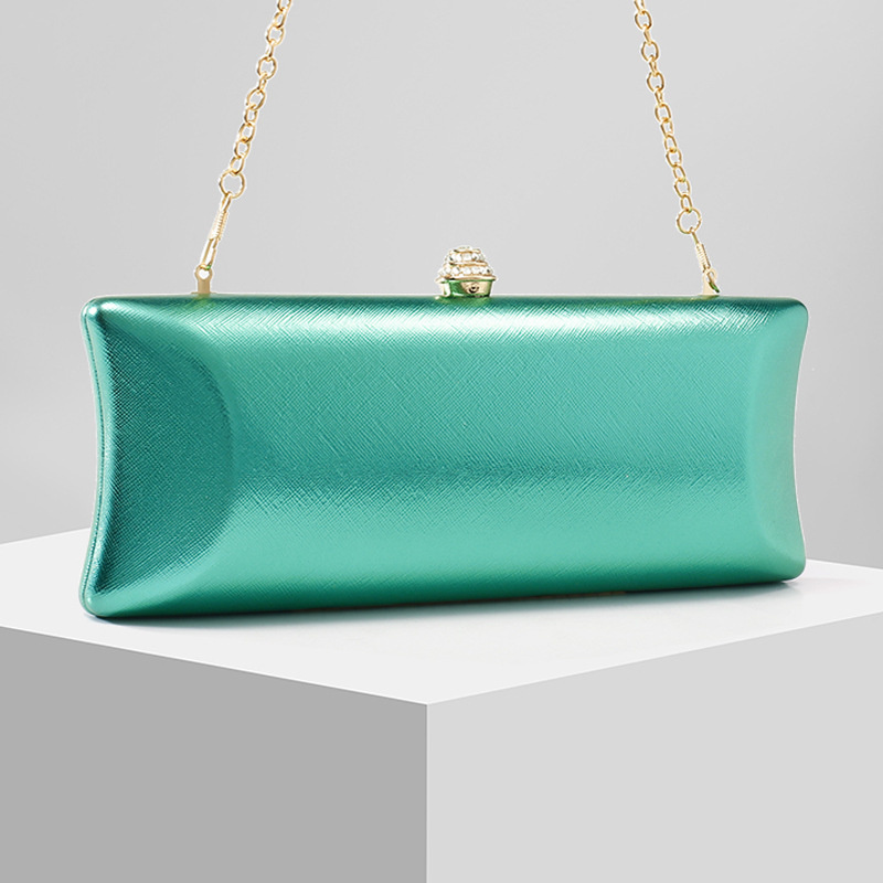Classical Long Box Evening Bag - огляд і ціна Women Bags Green