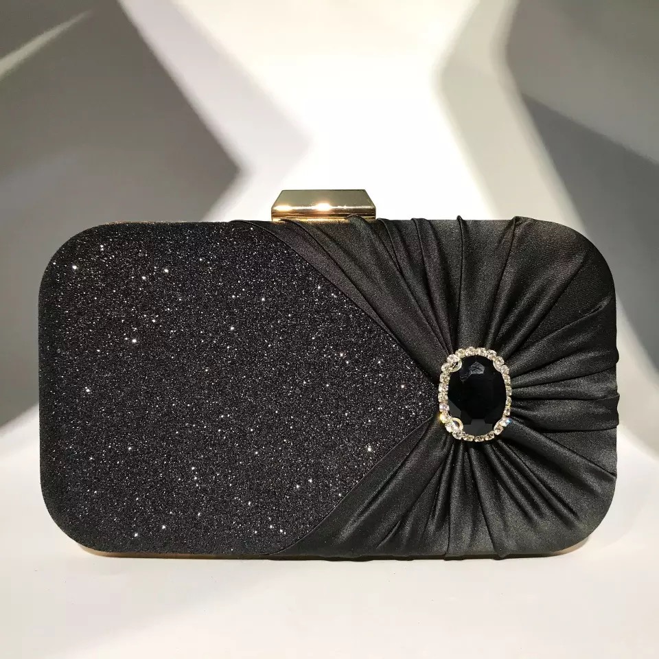 Silver Luxury Crystal Evening  - огляд і ціна Women Bags Green