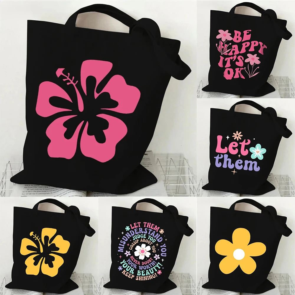 Floral Pattern Canvas Tote Bag - огляд і ціна Women'S Reebok Bags