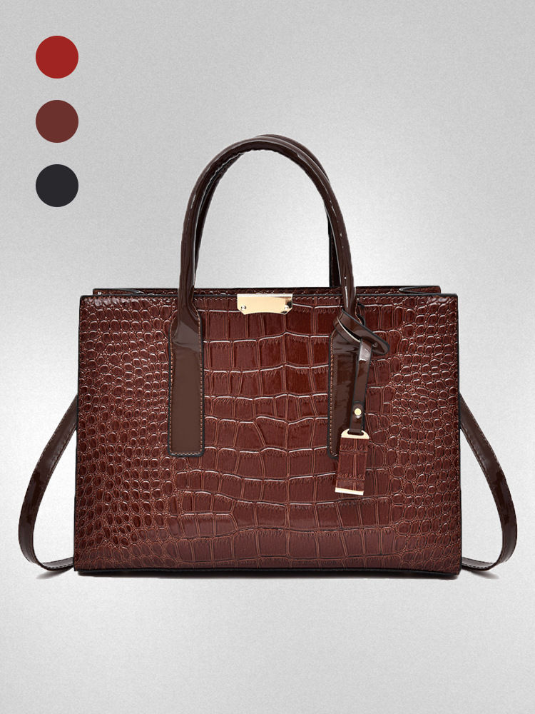 The Tote Sac Vintage Crocodile - огляд і ціна Women Bags Zadig