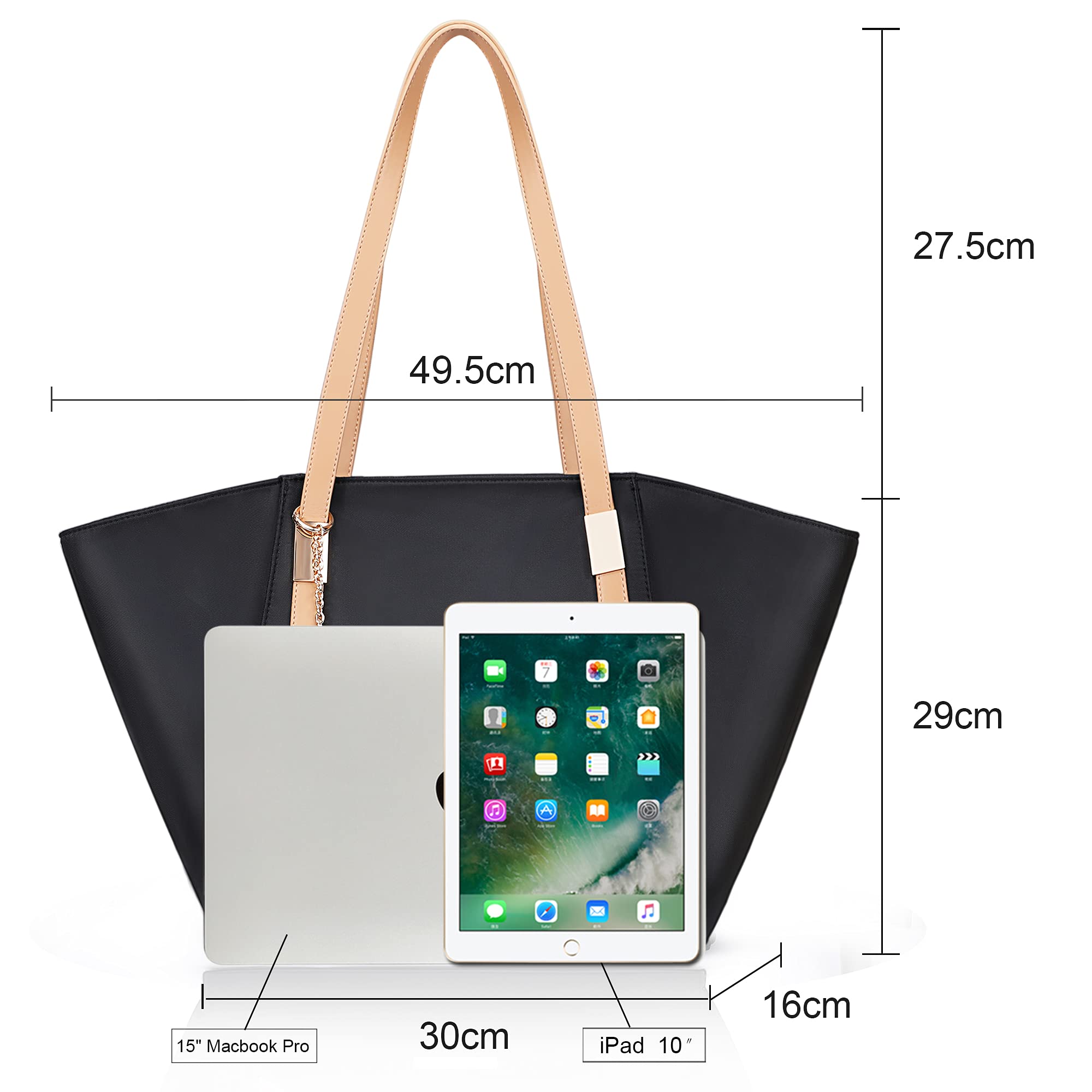 Pomelo Best Tote Bag with Zip  - огляд і ціна Women'S Best Bags For Work