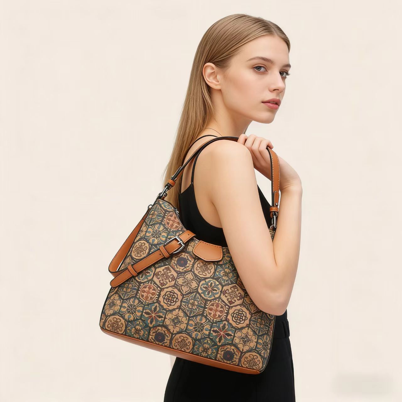 Retro Multielement Print Ethni - огляд і ціна Women Bags Zadig