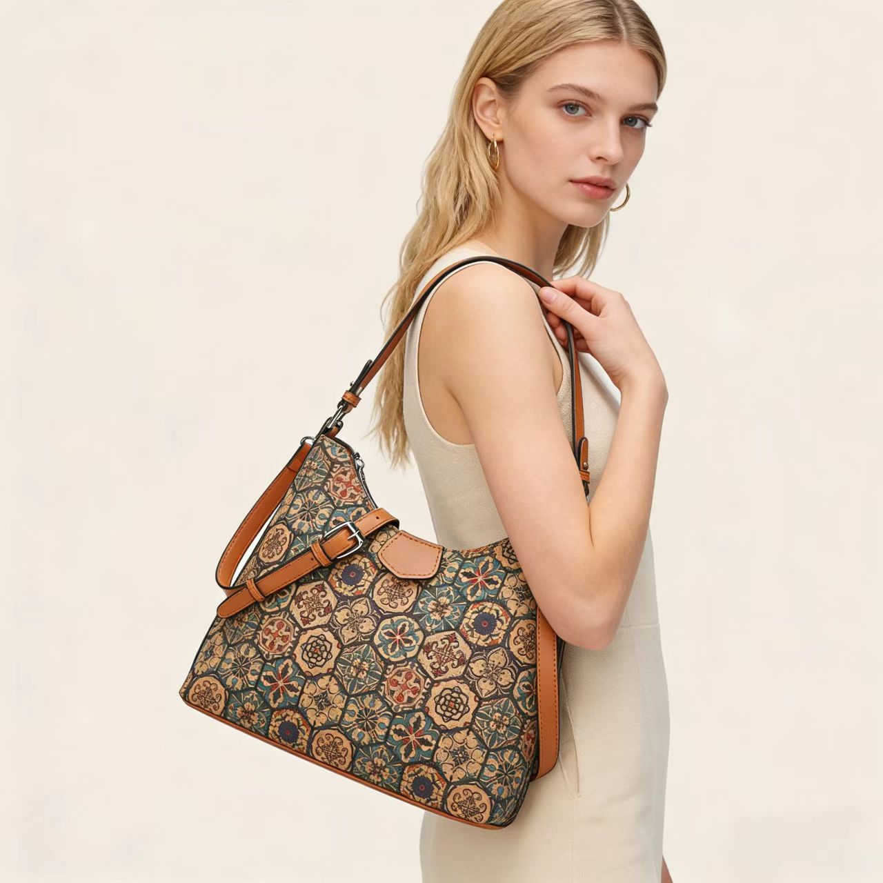 Retro Multielement Print Ethni - огляд і ціна Women Bags Zadig