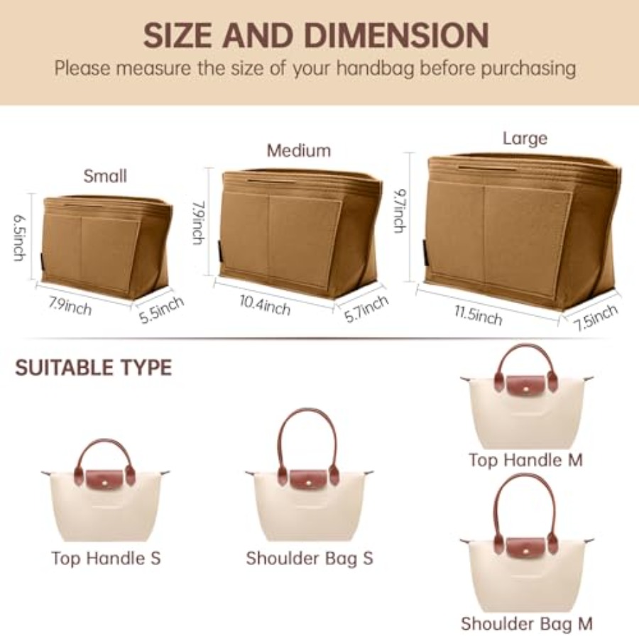 Purse Organizer Insert for Lon - огляд і ціна Women'S Bags Longchamp