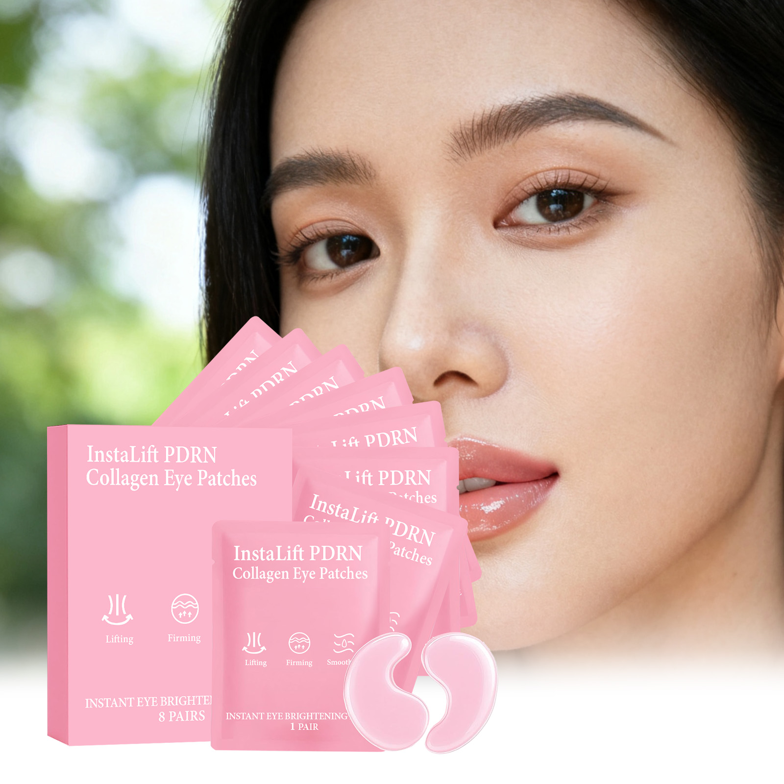 Instalift PDRN Collagen Eye Pa - огляд і ціна Women Bags Under Eyes