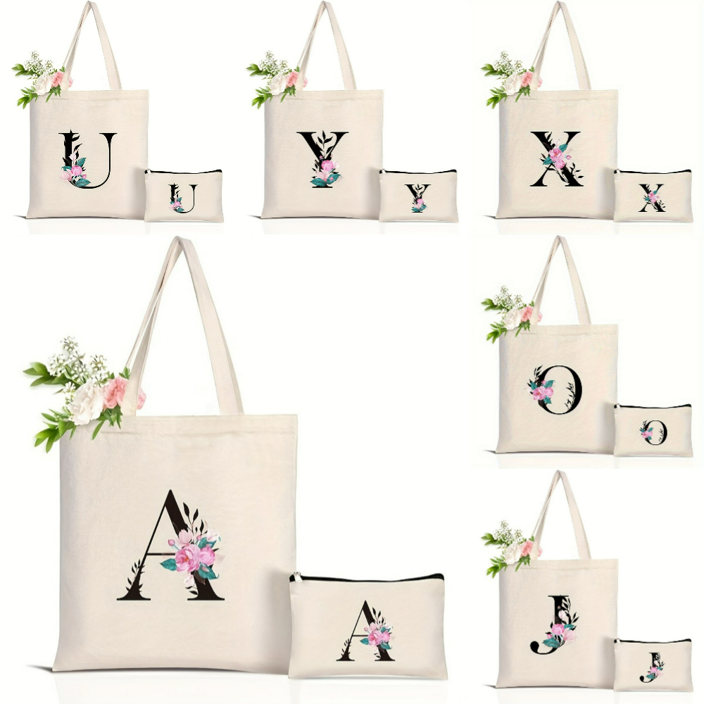 Elegant Floral Alphabet Tote B - огляд і ціна Women'S Reebok Bags