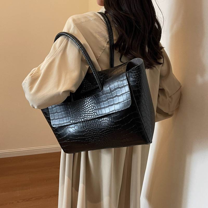 2024 New in Stone Pattern Big  - огляд і ціна Women Bags Zadig
